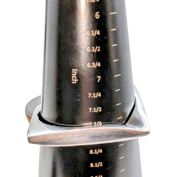 VTG Unsigned Tested Sterling Silver Square Art Deco Bangle Bracelet 45.91g - Picture 4 of 7